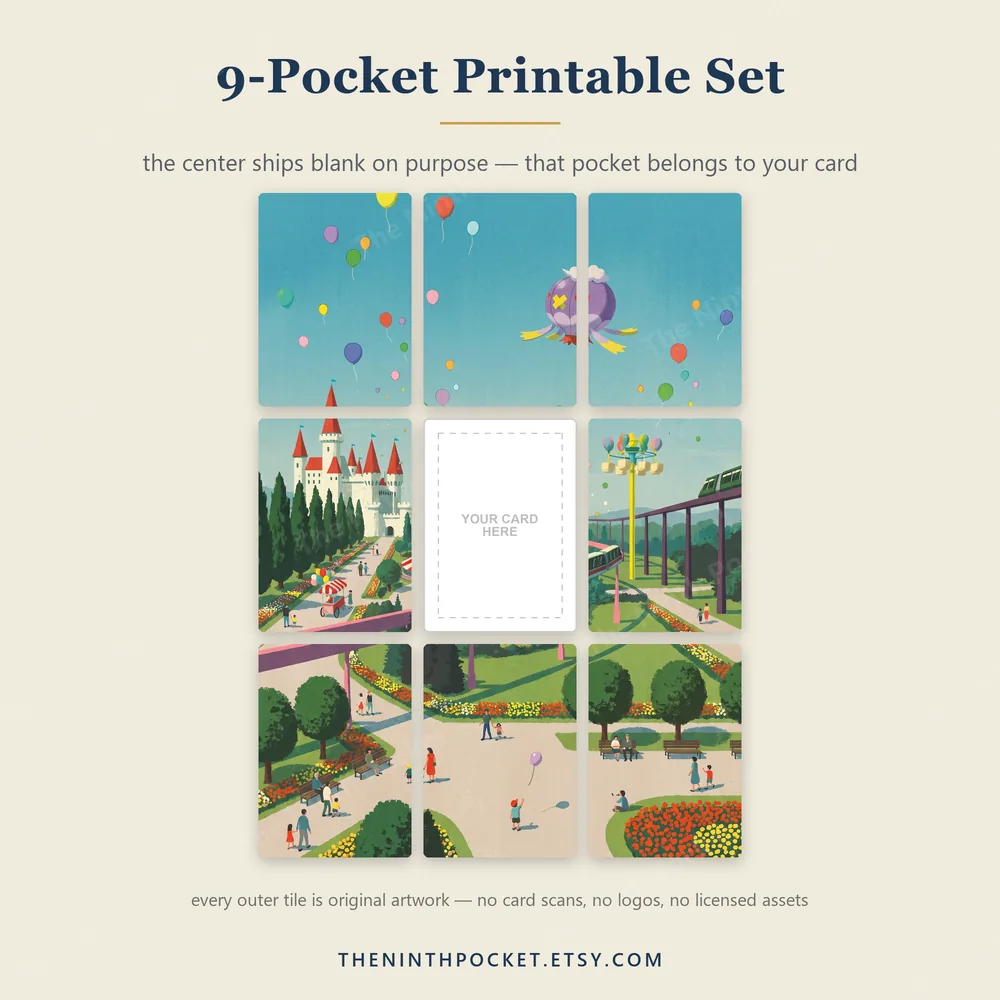 Printable tile set for Drifloon 136/128 30th Celebration