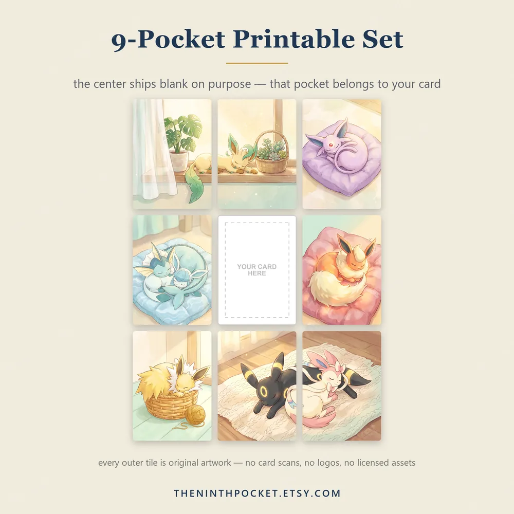 Printable tile set for Eevee 173 SV Promo