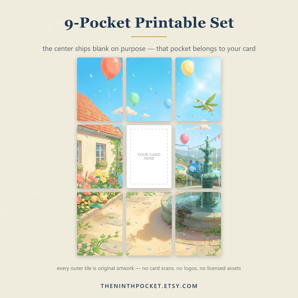 Printable tile set for Espeon ex 043/040 30th Celebration