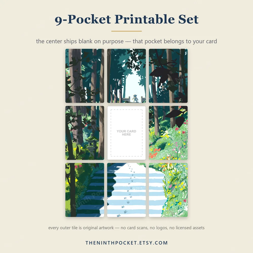 Printable tile set for Psyduck 175/165 Scarlet & Violet 151